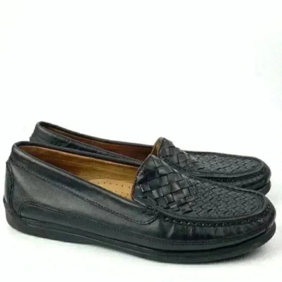 Dockers men’s loafers sz 10 leather made in Brazil main image 7